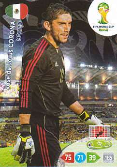 Jose de Jesus Corona Mexico Panini 2014 World Cup #242